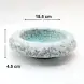 #BY-3427C; Ceramic mushroom bowl 6 inches