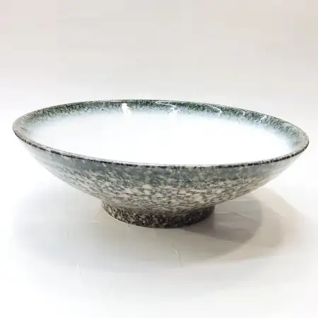 #BY-7648; Ceramic 8.75 inches bowl..