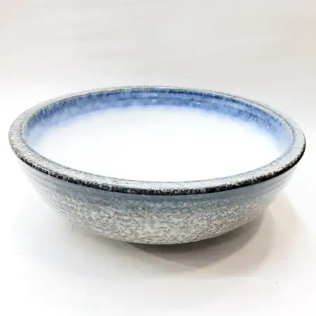 #BY-7662; Ceramic 11 inches salad bowl..