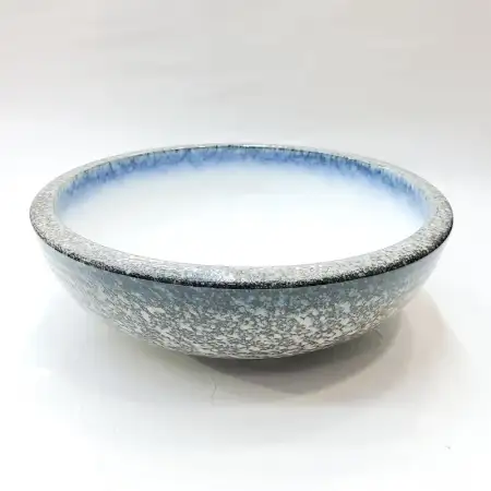 #BY-7679; Ceramic 9.25 inches salad bowl..