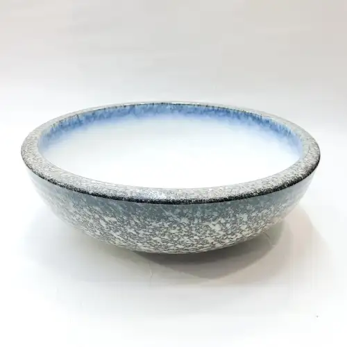 #BY-7679; Ceramic 9.25 inches salad bowl