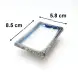#BY-7730; Ceramic 3.5 inches rectangular sauce dish