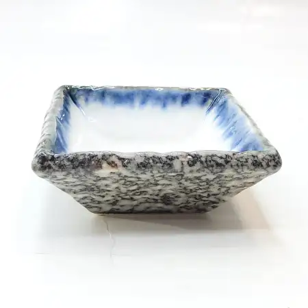 #BY-7792; Ceramic 3 inches square sauce ..
