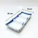 #BY-7853; Ceramic 7.25 inches sauce dish 1x3