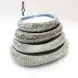 #BY-7877; Ceramic 7.5 inches oval plate