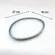 #BY-7884; Ceramic 10.5 inches triangle plate