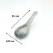 #BY-9642A; Ceramic spoon 5 inches