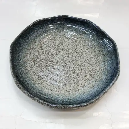 #BY-9673A; Ceramic plate 7 inches..