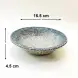 #BY-9758A; Ceramic bowl 6.5 inches