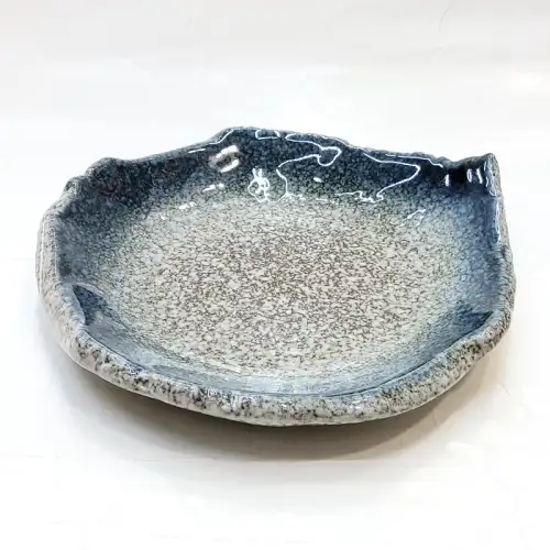 #BY-9765A; Ceramic plate 8 inches