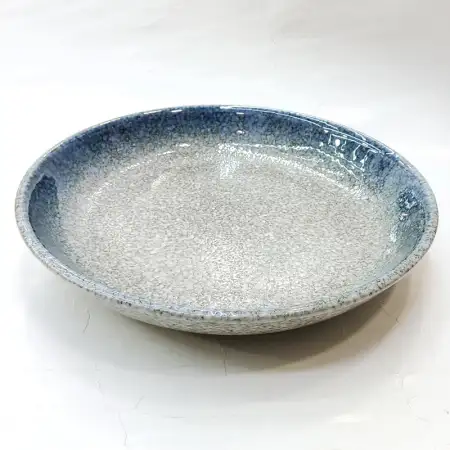 #BY-9833A; Ceramic deep plate 10 inches..