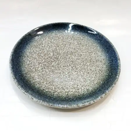 #BY-9895A; Ceramic round plate 7.5 inche..