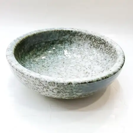 #BY-9932B; Ceramic bowl 6.75 inches..