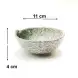 #BY-9963B; Ceramic bowl 4.25 inches