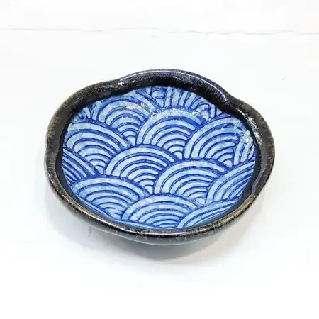 #CB-7969; Ceramic sauce dish 3.5 inches..
