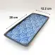 #CB-8102; Ceramic rectangular plate 11 inches