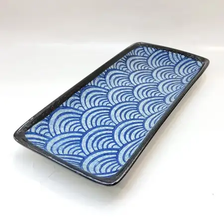 #CB-8102; Ceramic rectangular plate 11 i..
