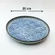 #CB-8590; Ceramic round plate 8 inches