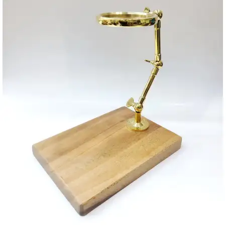#CDS8813; Copper coffee dripper stand..