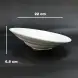 #CE-8744; Ceramic soup bowl 8 inches matte