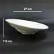 #CE-8751; Ceramic soup bowl 10 inches matte