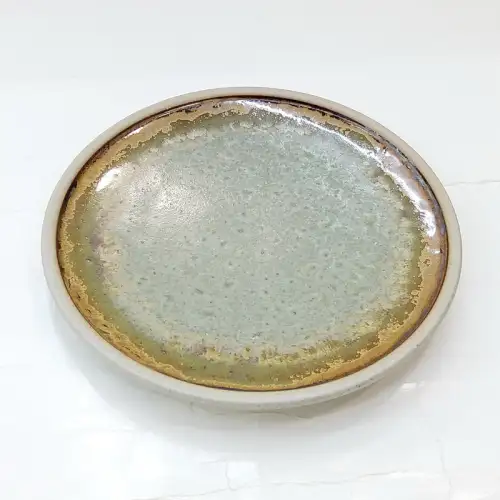 #CH-1010; Ceramic round plate 5.5 inches