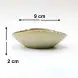#CH-1140; Ceramic sauce dish 3.5 inches