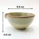 #CH-6305; Ceramic mini spout bowl 3.5 inches