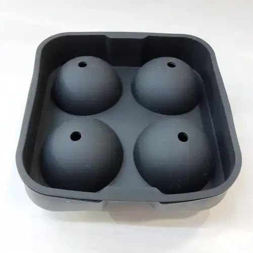 #JQ8989; Silicone ice mold Rd. x4   