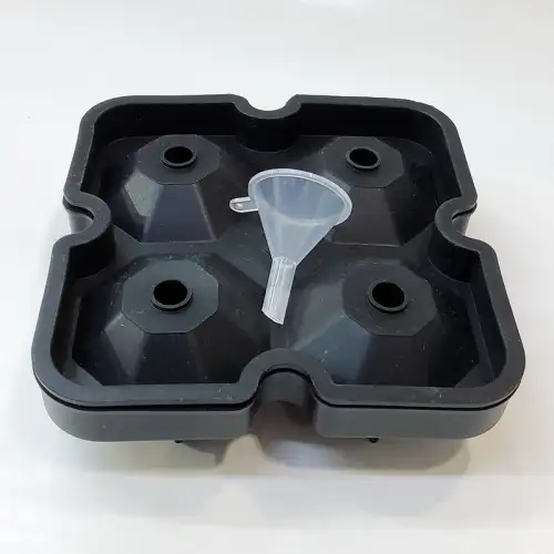 #JQ8972; Silicone ice mold Dia. x4   