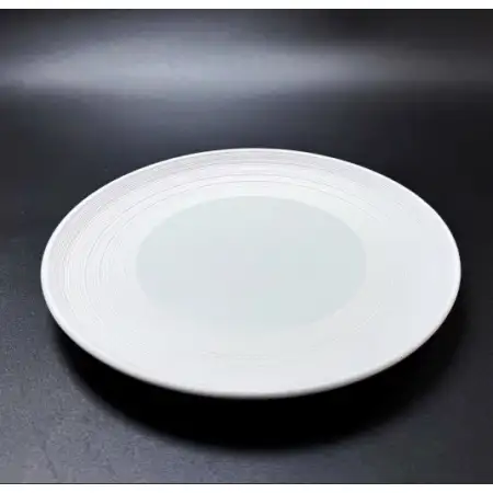#CM5254; Ceramic plate 7.5 inches..