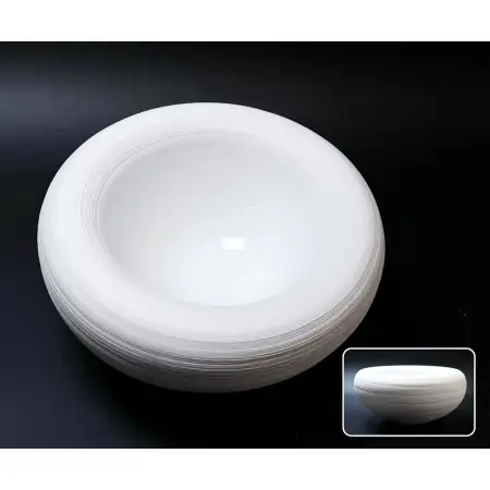 #CM5452; Ceramic present bowl 7.5 inches..