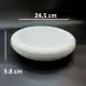 #CM5476; Ceramic present plate 9.5 inches