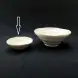 #CP5568; Ceramic 3.5" saucer   