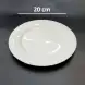 #CT5797; Ceramic plate round 20cm