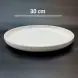 #CT5834; Ceramic plate round 30cm