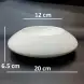 #CT5896; Ceramic pebble bowl 20cm