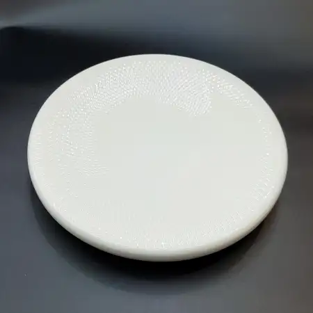 #CT5919; Ceramic pebble plate 20cm..