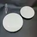 #CT5926; Ceramic pebble plate 25cm