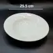 #CT7975; Ceramic pasta plate 25.5cm