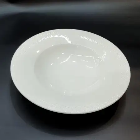 #CT7975; Ceramic pasta plate 25.5cm..