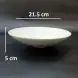 #CT8019; Ceramic salad bowl 21.5cm