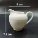 #CT8040; Ceramic creamer 140ml
