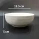 #CT8132; Ceramic bowl 12.5cm