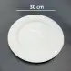 #CT8163; Ceramic plate round 30cm