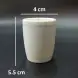 #CT8224; Ceramic mini cup 45ml