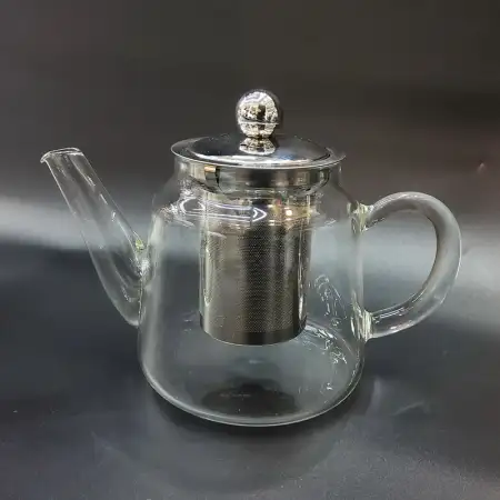 #CU6039; Glass tea pot 800ml ..
