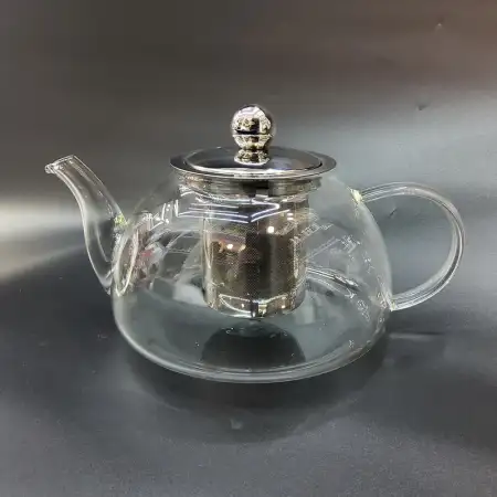 #CU6046; Glass tea pot 800ml ..