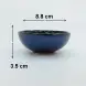 #CX0777; Ceramic sauce dish 3.25"