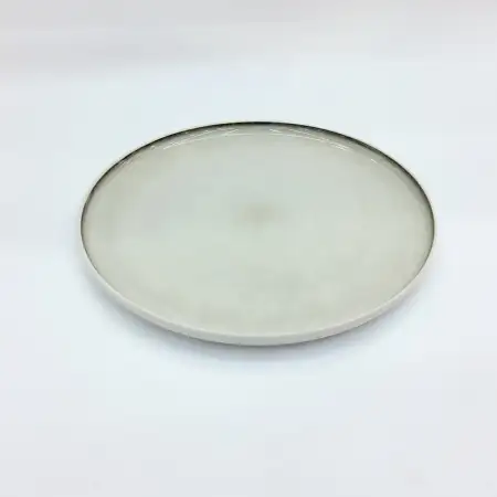 #CX0784; Ceramic plate round 10.5"..